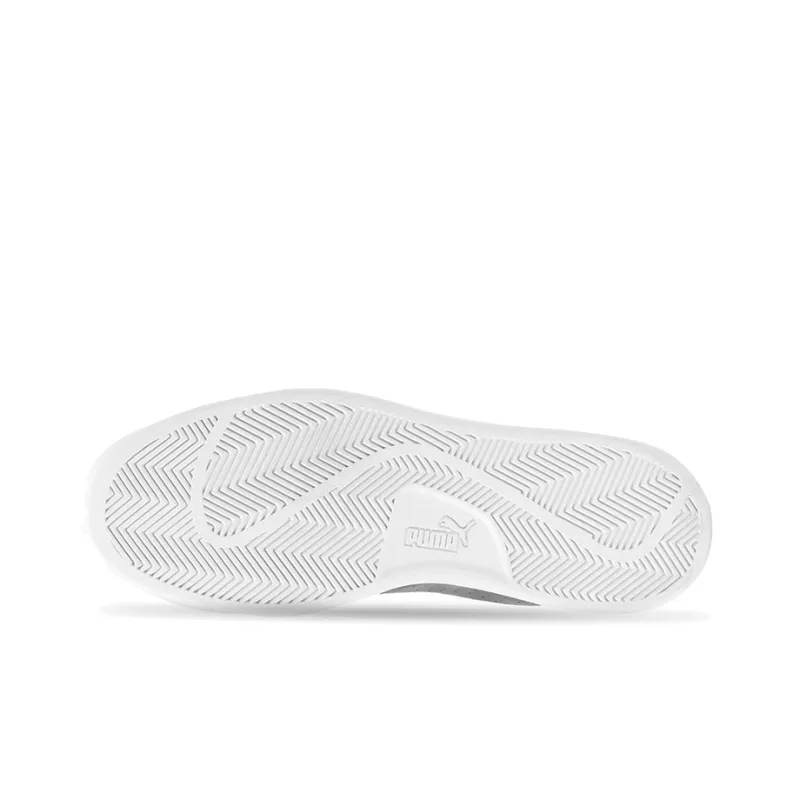 PUMA Smash V2 L Perf Grey/White Women's-4