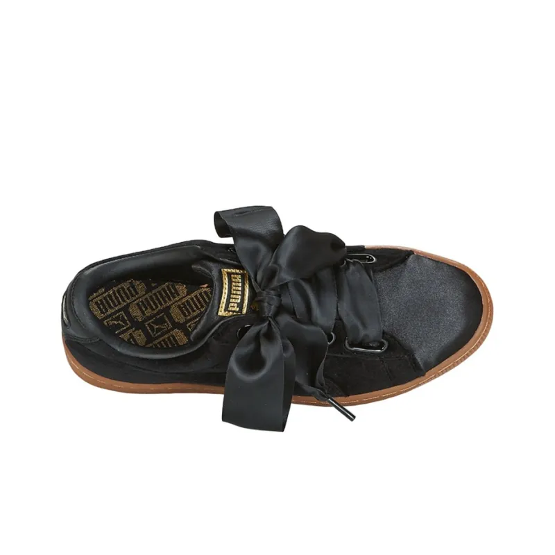 PUMA Basket Heart Vs Wns Black Women's-5