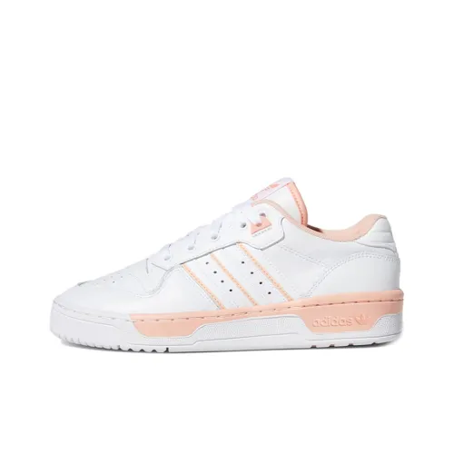 Adidas Originals Rivalry Skateboard Shoes Women's Low-Top White/Glitter Pink