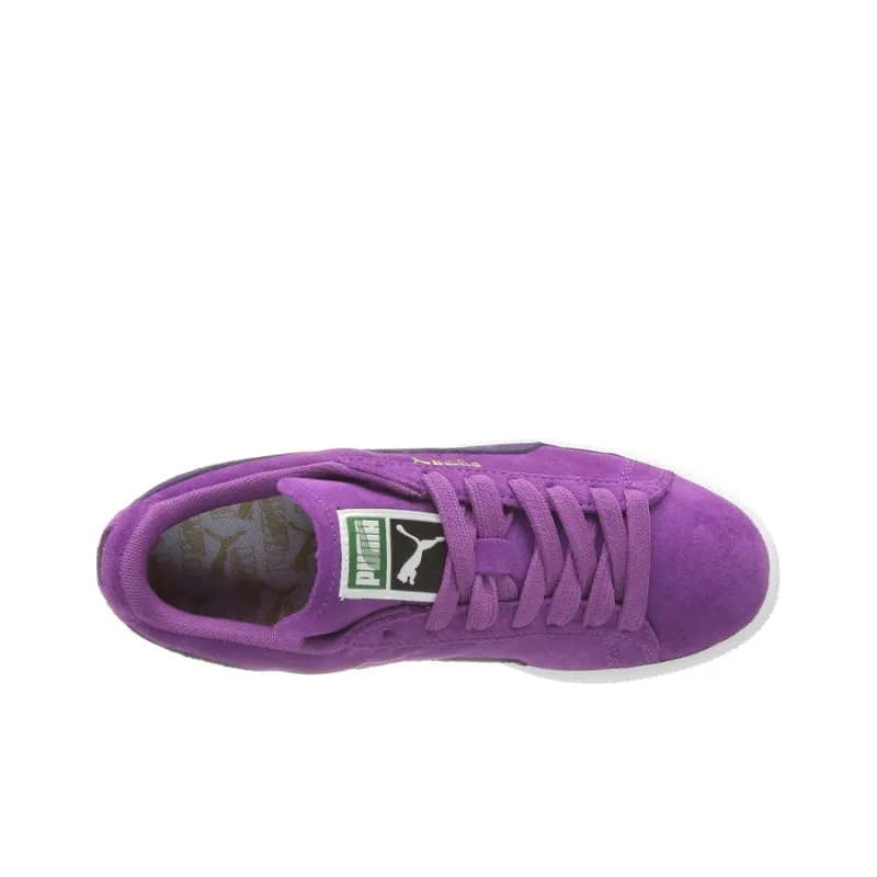 PUMA Suede Classic Shoes Purple/Black Women's-2