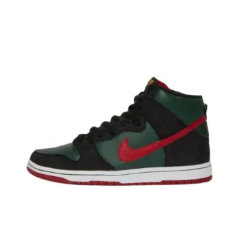 Nike Sb Dunk High 'Green Red'