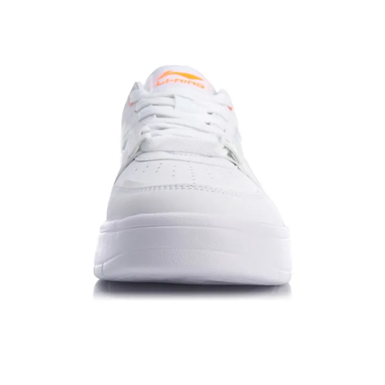 LiNing Wave Superwave Lite Lightweight And Breathable Low Top Skateboard Shoes Men's Standard White-3