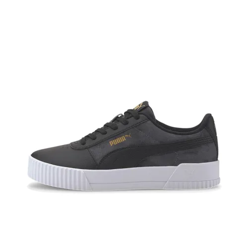 PUMA Carina Tie Dye Sneakers Black Women's