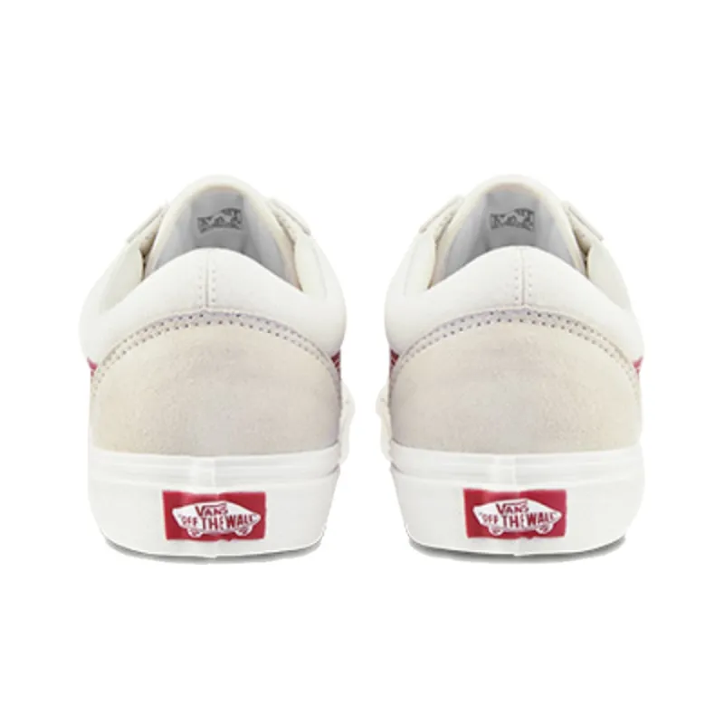 Vans Old Skool Cream Red-4