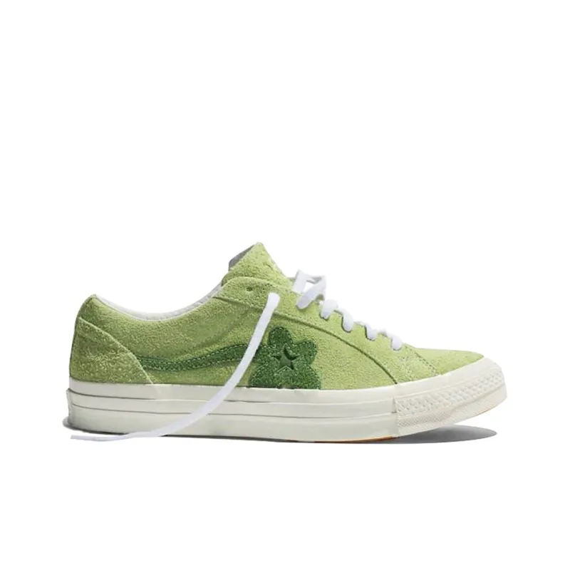 Converse One Star Ox Tyler The Creator Golf Le Fleur Jade Lime-1