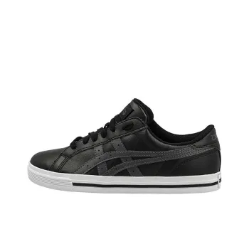 Asics Classic Tempo Wear-Resistant Low-Top Skateboard Shoes Unisex Black White