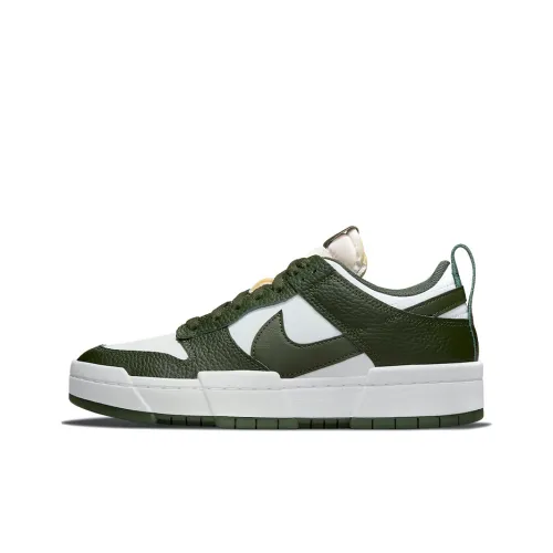 Nike Dunk Low Disrupt Dark Green White Women's