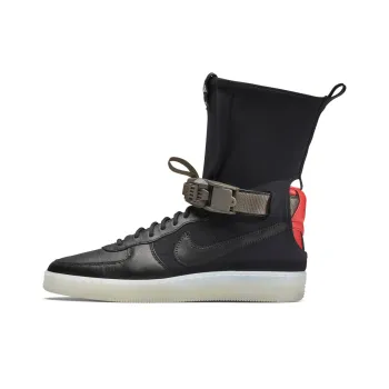 Nike Air Force 1 Downtown Acronym Black Crimson
