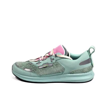 EQLZ EQUALIZER THE ROOTS BY GOKU Low Top Skateboard Shoes Unisex Norwegian Green