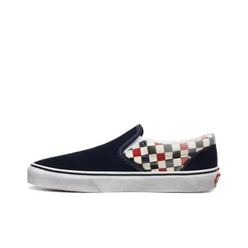 Vans Washed Classic Slip On Dark Blue