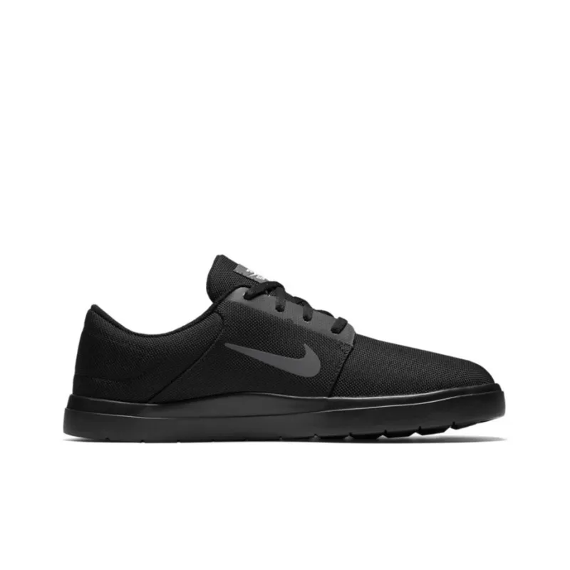 Nike Sb Portmore Ultralight Canvas Black Dark Grey White-1