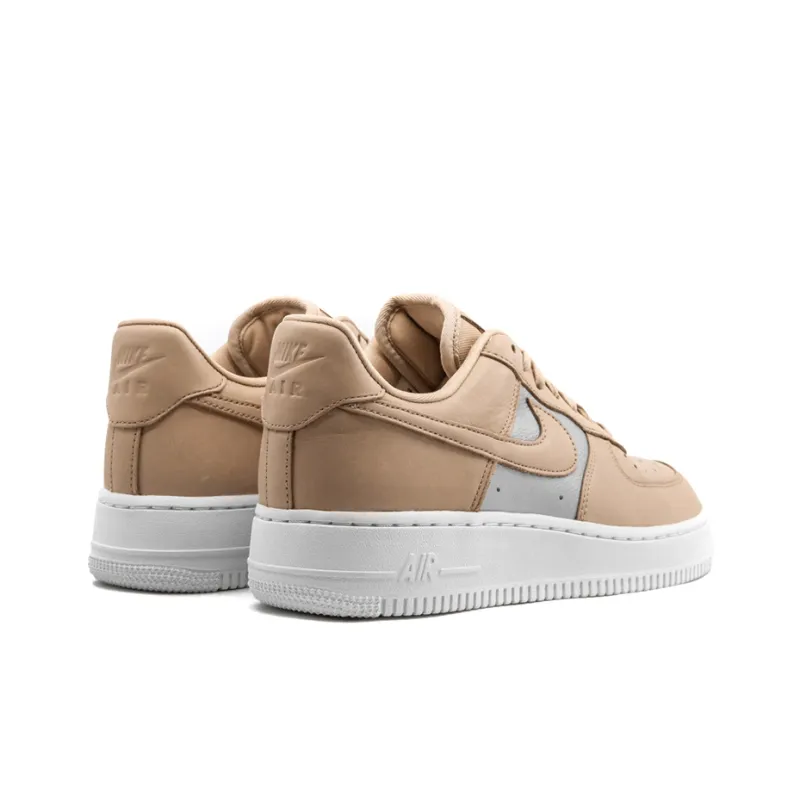 Nike Air Force 1 Low Bio Beige Metallic Silver Women's-3