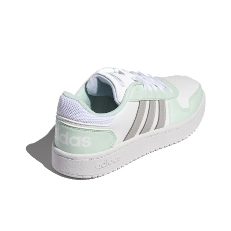 Adidas Neo Hoops 2.0 'White Grey Green' Women's-2