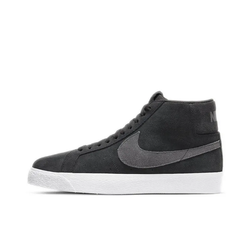 Nike Sb Zoom Blazer Mid Black Wolf Grey-0