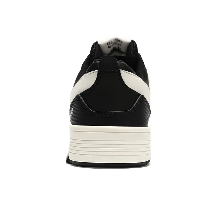 Pony Reverse Skateboard Shoes Unisex Low-Top Black-4