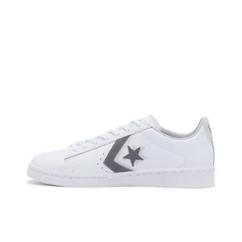 Converse Pro Leather Double Logo Low Top 'White Grey'