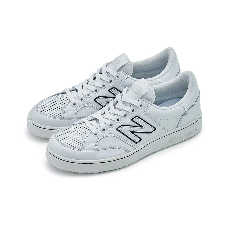 CDG x New Balance NB Pro Court Low-Top Skateboard Shoes Unisex White-1