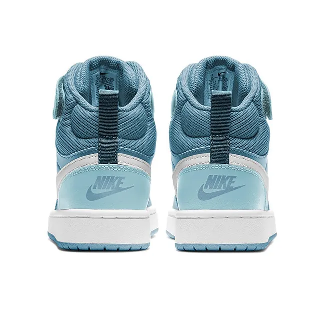 Nike Court Borough Mid 2 Cerulean GS-4