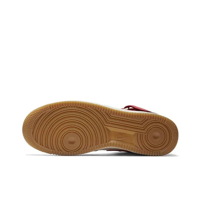 Nike Air Force 1 Mid Red Denim-5