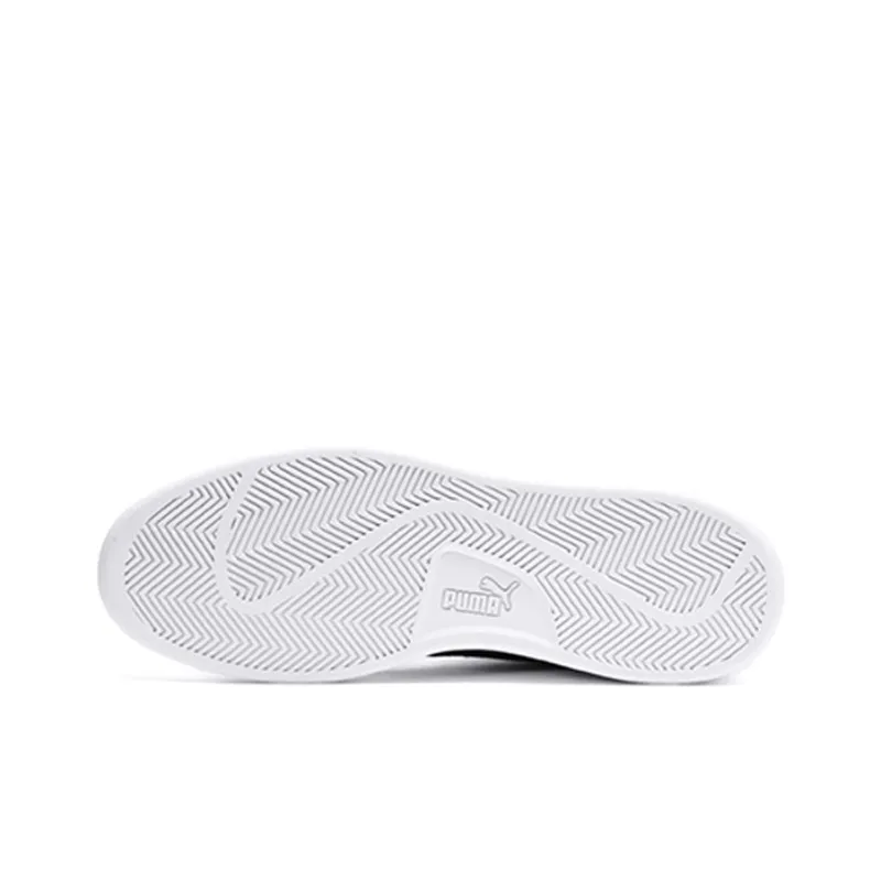PUMA Smash V2 Buck Casual Board Shoes Black/White-4