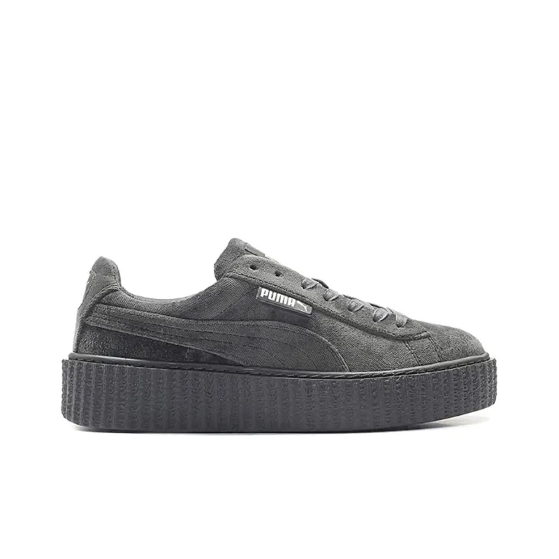 PUMA Creeper Velvet Rihanna Fenty Glacier Grey Women's-1