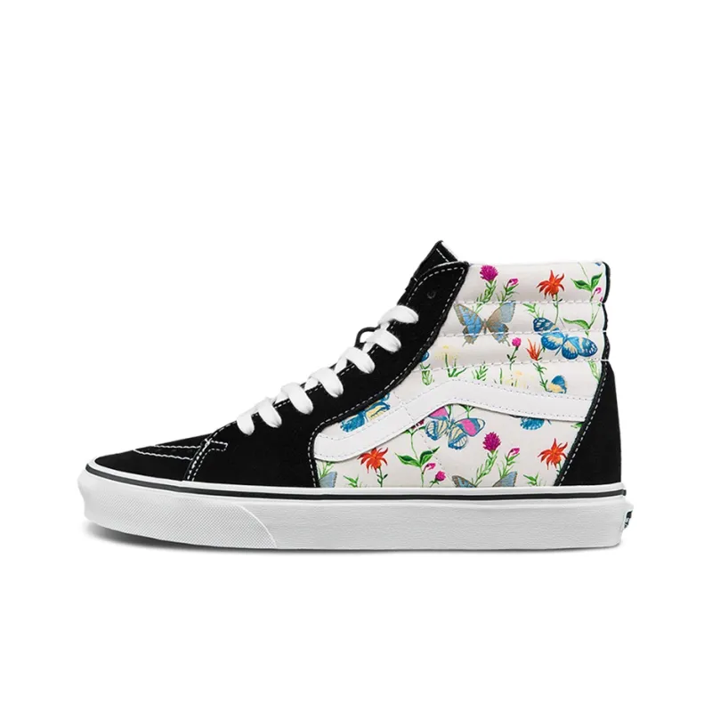 Vans Sk8 Hi Butterfly Floral Marshmallow-0