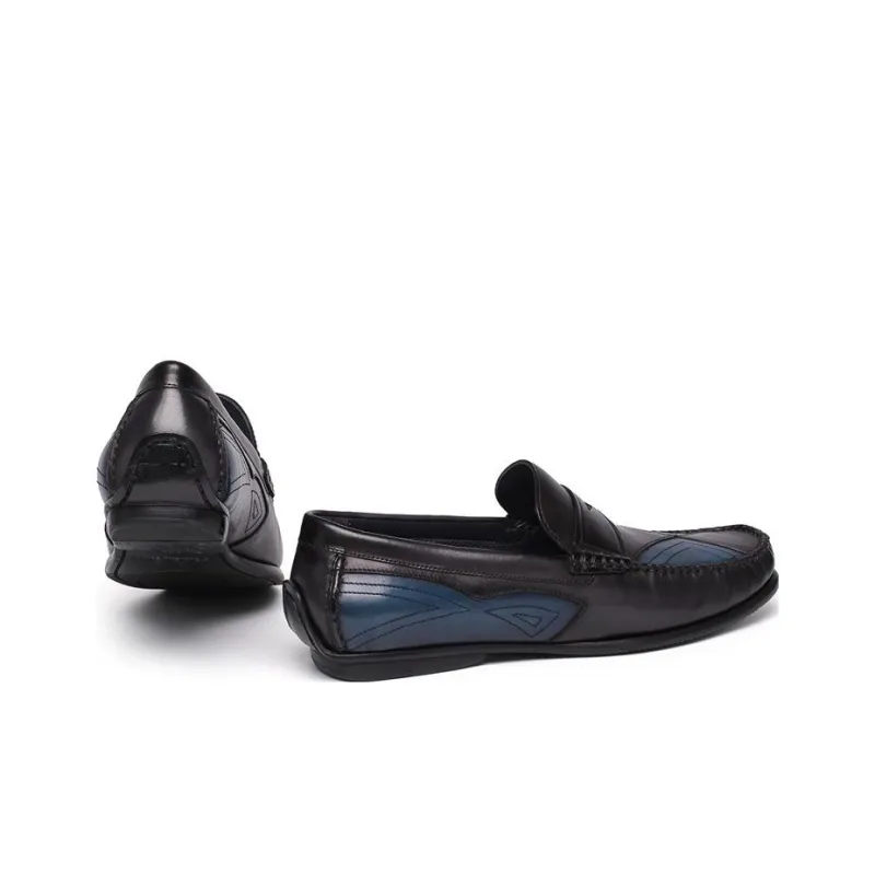 Chrisdien Deny Loafers Men's Gray-3