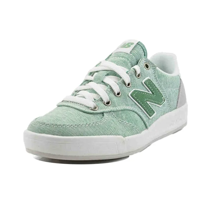 New Balance Unisex 300 Series Canvas Low Top Running Shoes Green/Grey-1