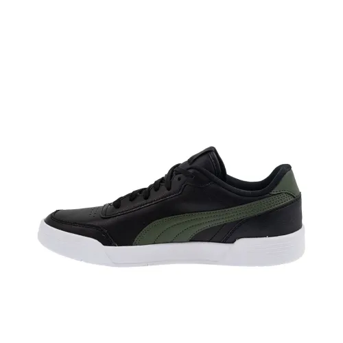 PUMA Caracal Casual Board Shoes Black/Green/White
