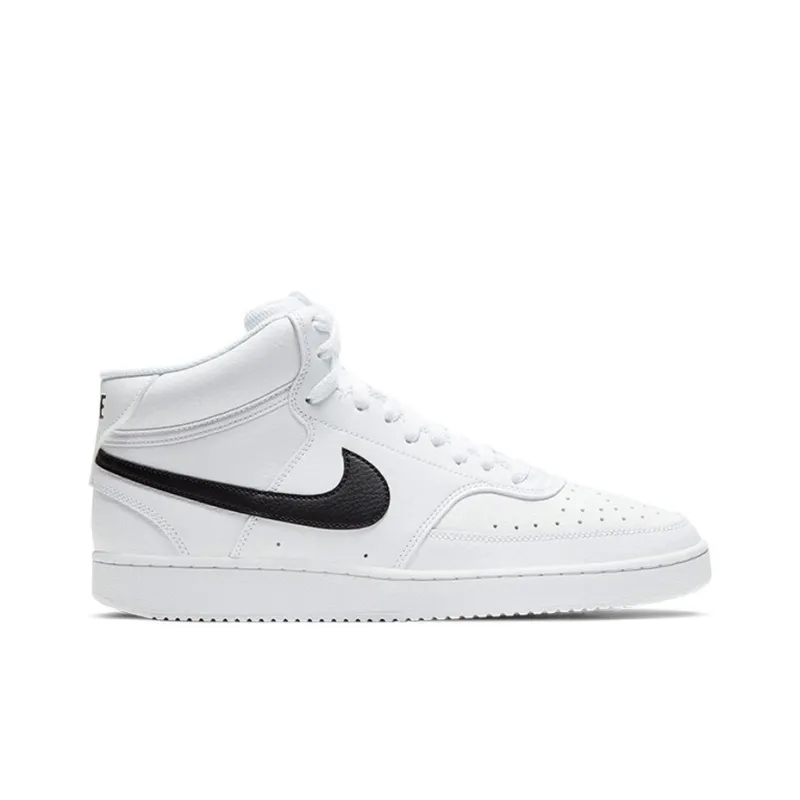 Nike Court Vision Mid White Black-1