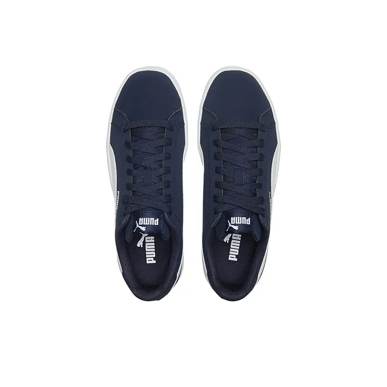PUMA Smash Buck Blue/White Low Casual Board Shoes-3