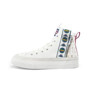 Kappa PLAYER High Top Skateboard Shoes Unisex White