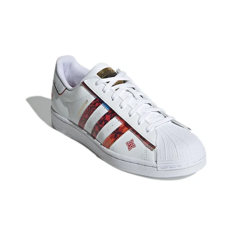 Adidas Superstar Chinese New Year White Red-2