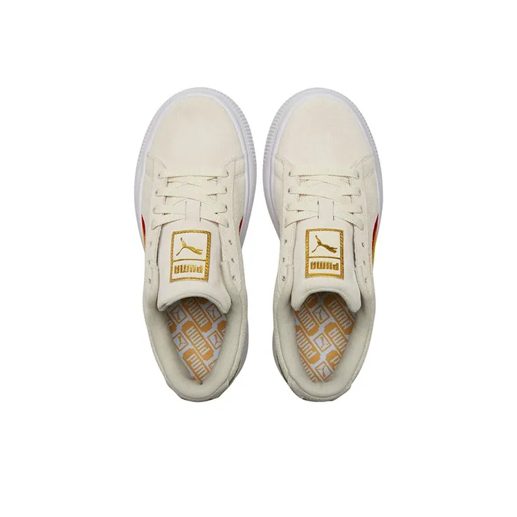 PUMA Suede Mayu 'Rainbow Whisper White' Women's-4