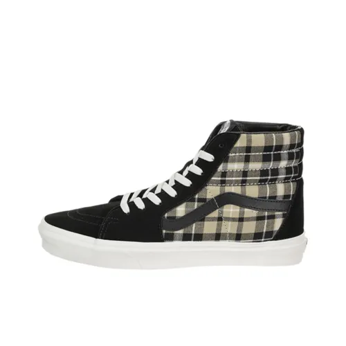 Vans SK8 Hi Plaid 'Black'