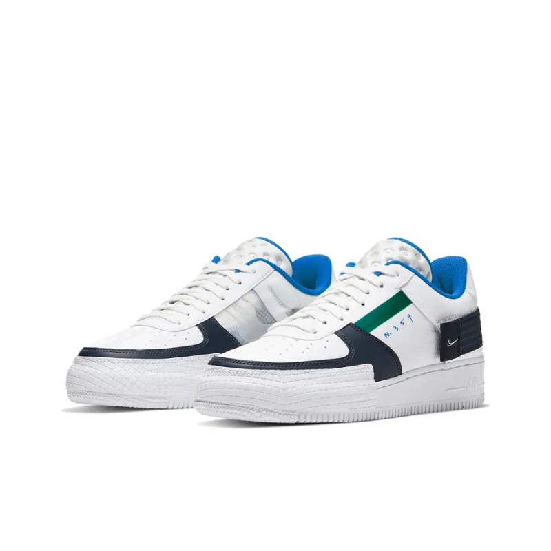 Nike Air Force 1 Type White Obsidian-2