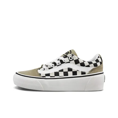 Vans Old Skool Skateboard Shoes Women's Low-Top Gray/Black/White