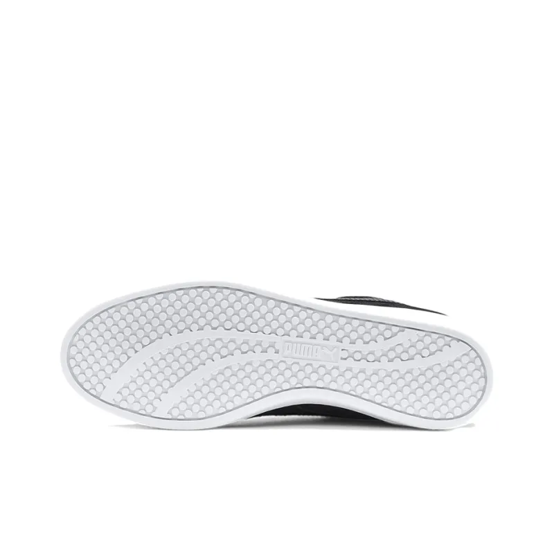 PUMA Smash V2 Sd Black/White Low Casual Board Shoes Women's-5