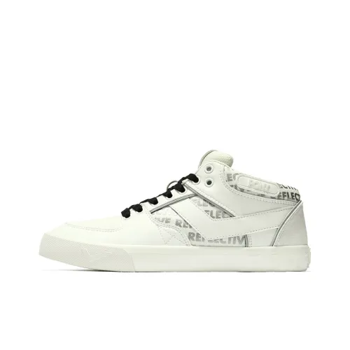 PONY Low-Top Skateboard Shoes Women's White