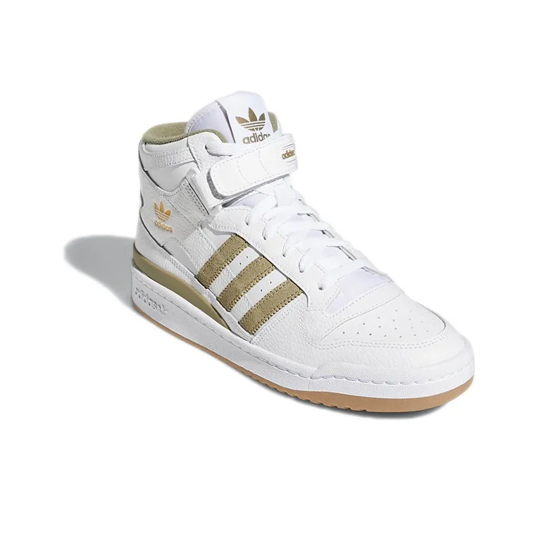 Adidas Forum Mid Cloud White Orbit Green-2