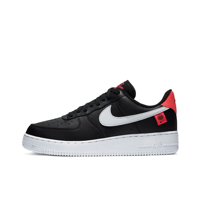 Nike Air Force 1 Low Worldwide Black Flash Crimson White-0
