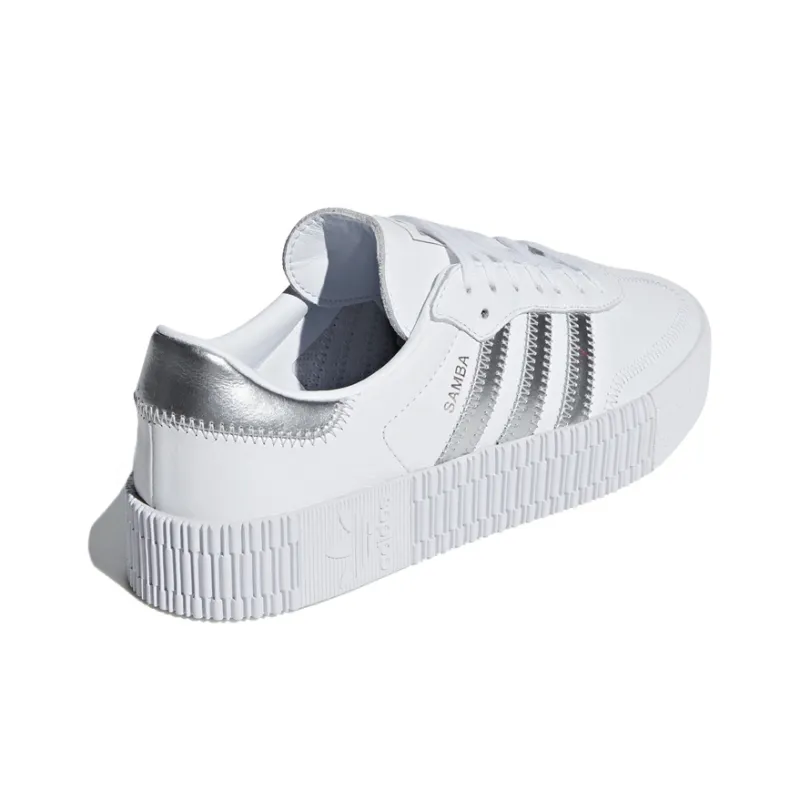 Adidas Sambarose Cloud White Silver Women's-3