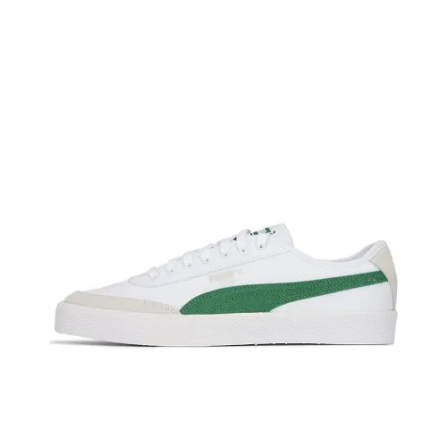 PUMA Oslo Pro Skateboard Shoes Unisex Low-Top PUMA White/Amazon Green