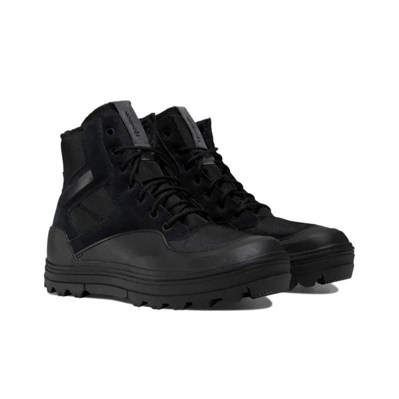Reebok Club C Skateboard Shoes Men High-Top Black-2
