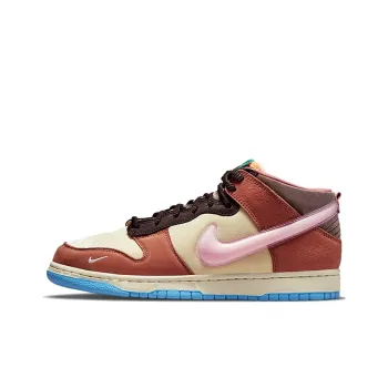 Nike Dunk Mid Social Status Free Lunch Chocolate Milk