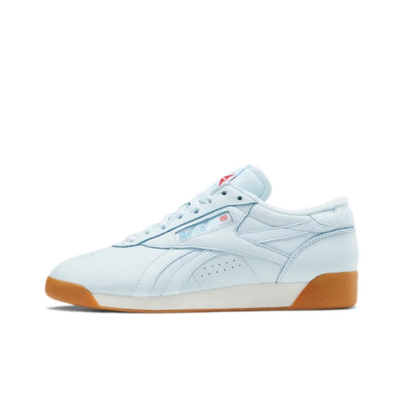 Reebok Women's Freestyle Low '40th Anniversary Glass Blue Gum' Women's-0