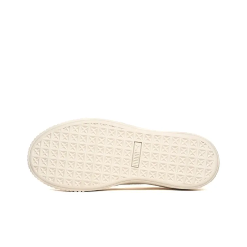 PUMA Basket Platform Tween 'White' Women's-4
