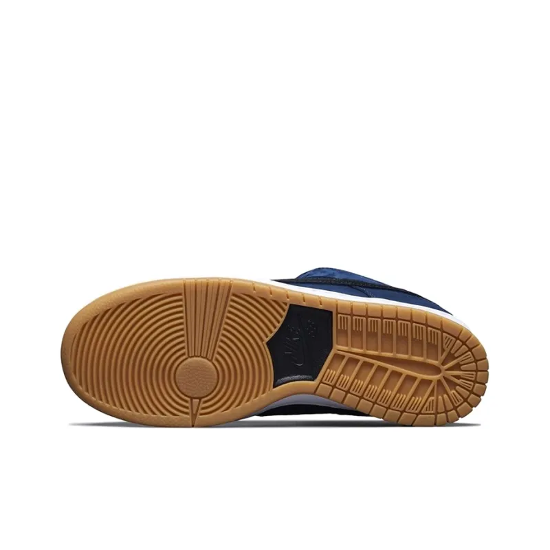 Nike Sb Dunk Low Navy Black Gum-5