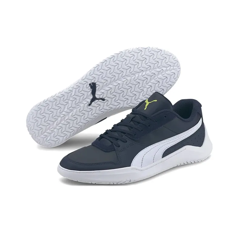 PUMA Dc Past Trainers Black/Yellow-4