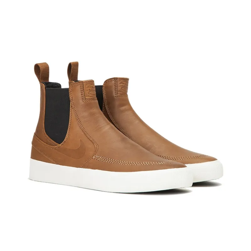 Nike Sb Zoom Stefan Janoski Slip Mid Rm Light Tan-2